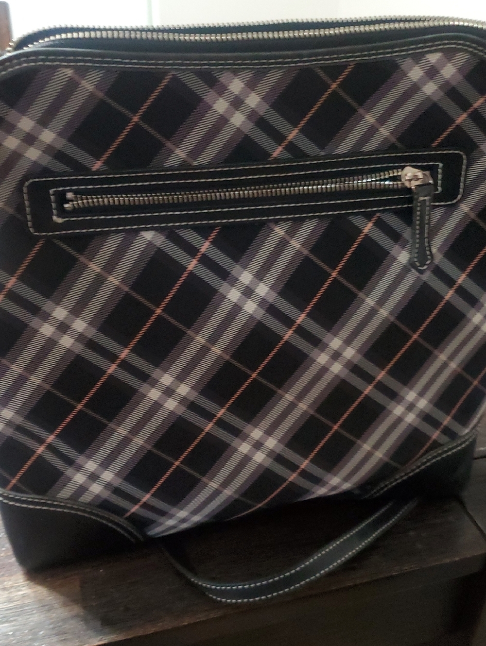 Burberry Crossbody Bag - Black and Gray